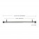 Peony Adjustable Single Curtain Rod 18 Inch to 36 Inch-Bronze