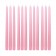 12 Inch Light Rose Taper Candles (144pcs/Case) Bulk