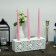 12 Inch Light Rose Taper Candles (144pcs/Case) Bulk