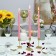 12 Inch Light Rose Taper Candles (144pcs/Case) Bulk