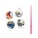 12 Inch Pink Taper Candles (144pcs/Case) Bulk