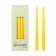 12 Inch Yellow Taper Candles (144pcs/Case) Bulk