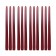 12 Inch Burgundy Taper Candles (144pcs/Case) Bulk