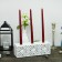 12 Inch Burgundy Taper Candles (144pcs/Case) Bulk