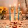 12 Inch Turquoise Taper Candles (1 Dozen)