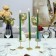 12 Inch Hunter Green Taper Candles (144pcs/Case) Bulk