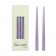 12 Inch Lavender Taper Candles (1 Dozen)