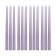 12 Inch Lavender Taper Candles (144pcs/Case) Bulk