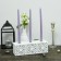 12 Inch Lavender Taper Candles (144pcs/Case) Bulk