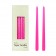 12 Inch Hot Pink Taper Candles (144pcs/Case) Bulk