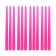 12 Inch Hot Pink Taper Candles (144pcs/Case) Bulk