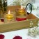 1.75 Inch Clear Yellow Gel Floating Candles (12pc/Box)
