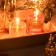 1.75 Inch Clear Orange Gel Floating Candles (144pcs/Case) Bulk