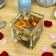 1.75 Inch Clear Orange Gel Floating Candles (144pcs/Case) Bulk