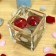 1.75 Inch Clear Red Gel Floating Candles (144pcs/Case) Bulk