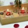 1.75 Inch Clear Red Gel Floating Candles (144pcs/Case) Bulk