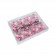 1.75 Inch Clear Light Rose Gel Floating Candles (12pc/Box)