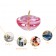 1.75 Inch Clear Light Rose Gel Floating Candles (12pc/Box)