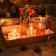 1.75 Inch Clear Light Rose Gel Floating Candles (12pc/Box)