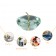 1.75 Inch Clear Aqua Gel  Floating Candles (12pc/Box)