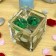 1.75 Inch Clear Hunter Green Gel Floating Candles (144pcs/Case) Bulk