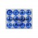 1.75 Inch Clear Blue Gel Floating Candles (144pcs/Case) Bulk