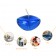 1.75 Inch Clear Blue Gel Floating Candles (144pcs/Case) Bulk
