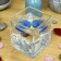 1.75 Inch Clear Blue Gel Floating Candles (12pc/Box)