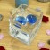 1.75 Inch Clear Blue Gel Floating Candles (12pc/Box)