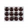 1.75 Inch Clear Brown Gel Floating Candles (12pc/Box)