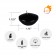 1.75 Inch Clear Black Gel Floating Candles (12pc/Box)