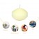 1 3/4 Inch Ivory Floating Candles (24pc/Box)