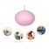1 3/4 Inch Light Rose Floating Candles (24pc/Box)