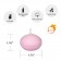 1 3/4 Inch Light Rose Floating Candles (24pc/Box)