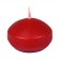 1 3/4 Inch Red Floating Candles (24pc/Box)