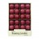 1 3/4 Inch Burgundy Floating Candles (24pc/Box)