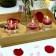 1 3/4 Inch Burgundy Floating Candles (24pc/Box)