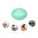 1 3/4 Inch Aqua Floating Candles (144pcs/Case) Bulk