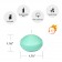 1 3/4 Inch Aqua Floating Candles (288pcs/Case) Bulk