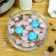 1 3/4 Inch Light Blue Floating Candles (24pc/Box)
