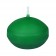 1 3/4 Inch Hunter Green Floating Candles (144pcs/Case) Bulk