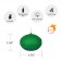 1 3/4 Inch Hunter Green Floating Candles (144pcs/Case) Bulk