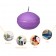1 3/4 Inch Purple Floating Candles (24pc/Box)