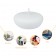 2 1/4 Inch White Floating Candles (24pc/Box)