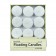 2 1/4 Inch White Floating Candles (96pcs/Case) Bulk