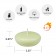 2 1/4 Inch Ivory Floating Candles (24pc/Box)