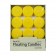 2 1/4 Inch Yellow Floating Candles (24pc/Box)