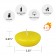 2 1/4 Inch Yellow Floating Candles (288pcs/Case) Bulk