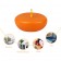 2 1/4 Inch Orange Floating Candles (24pc/Box)