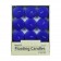 2 1/4 Inch Royal Blue Floating Candles (24pc/Box)